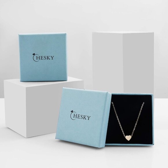 for Women 14k Gold Plated Sterling Silver Satellite Choker Necklace Paperclip Ch - Picture 6 of 6